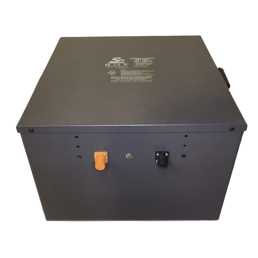 Spower 24V 230AH Lityum Lifepo4 Bluetooth