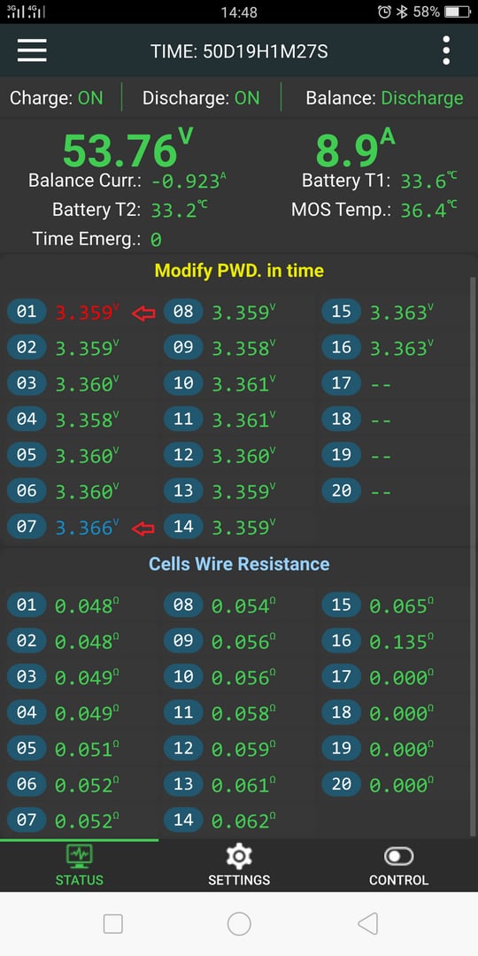 Spower 24V 230AH Lityum Lifepo4 Bluetooth