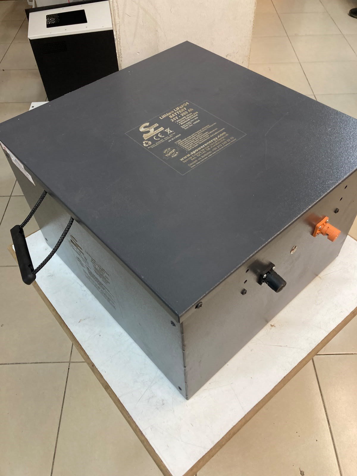 Spower 24V 280AH Lityum Lifepo4 Akü (Outlet)