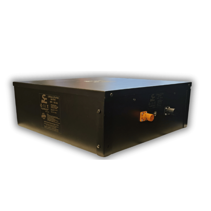 Spower 48V 105AH (52,8 Volt) Lityum Lifepo4 Bluetooth