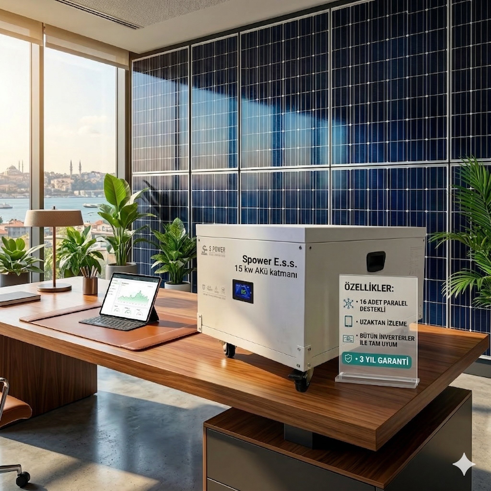 Spower E.S.S. 15 kWh Enerji Depolama Akü Katmanı