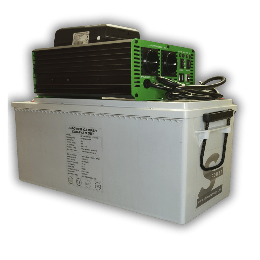 Spower Energy Caravan set 12V 105A 1500W  