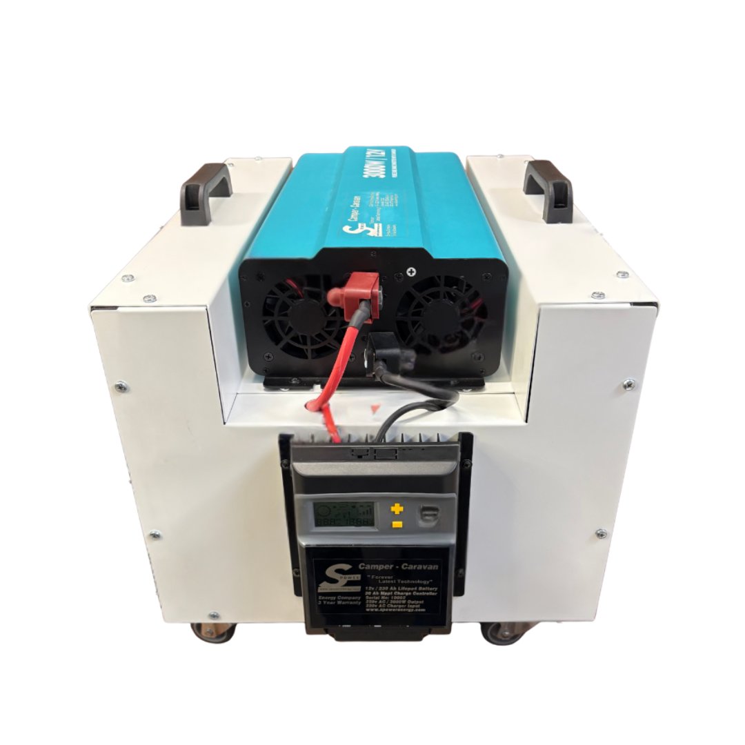 Spower Energy Caravan Set 12V 210Ah 3000 Watt 2 Panelli Solar Paket