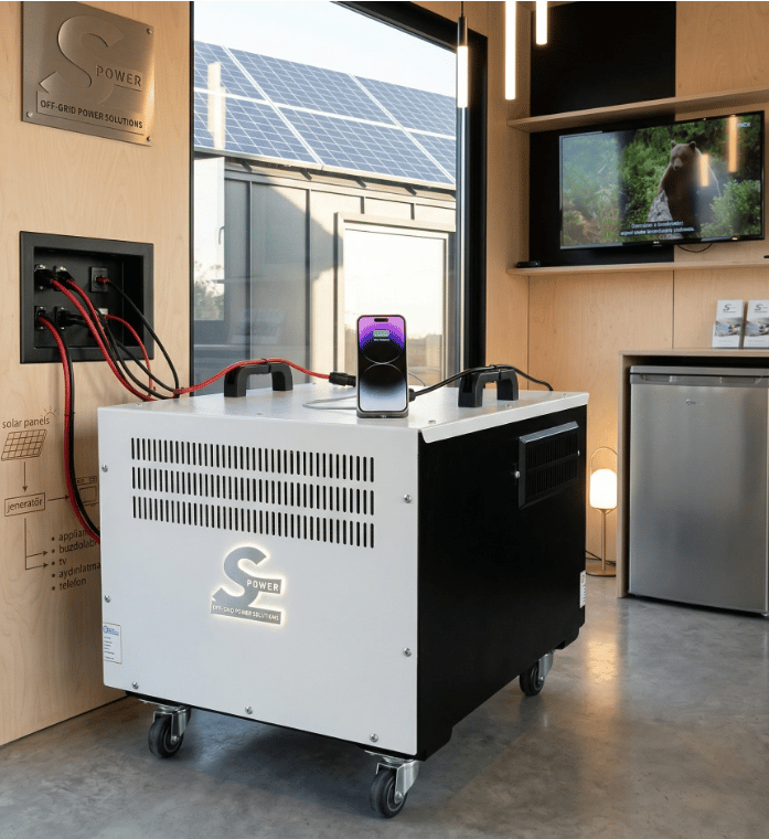 Spower Energy Solar Hibrit Jeneratör SG-4.2 230AH 24 230(4200 Watt)