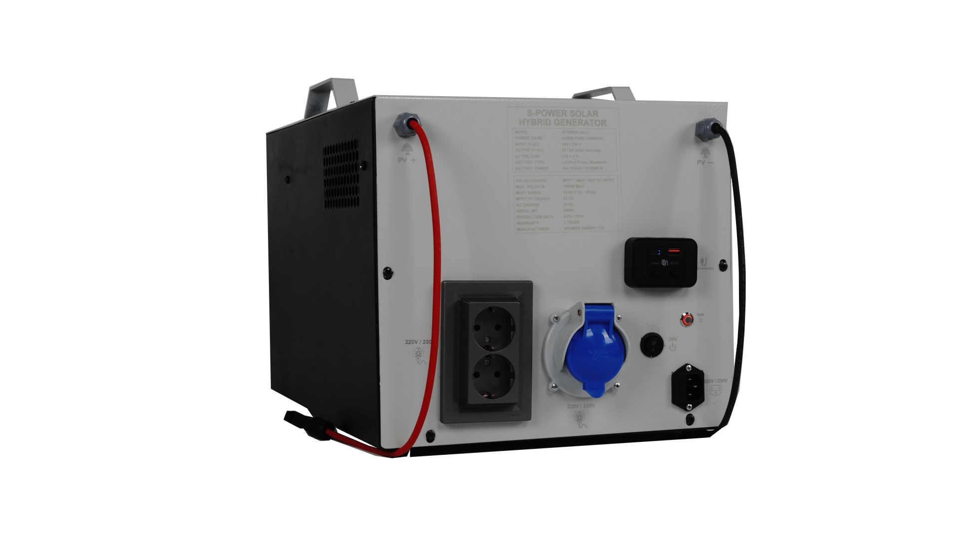 Spower Energy Solar Hibrit Jeneratör SG-3 (3000 Watt)