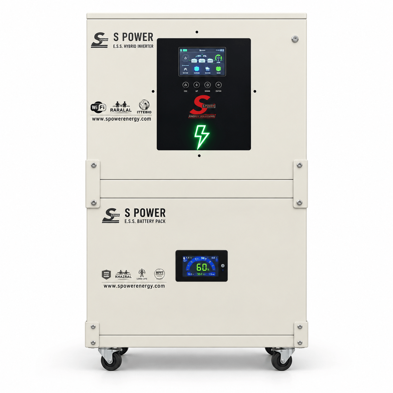 Spower ESS 11 Max  Güneş Enerji Depolama Seti 15Kw Akülü
