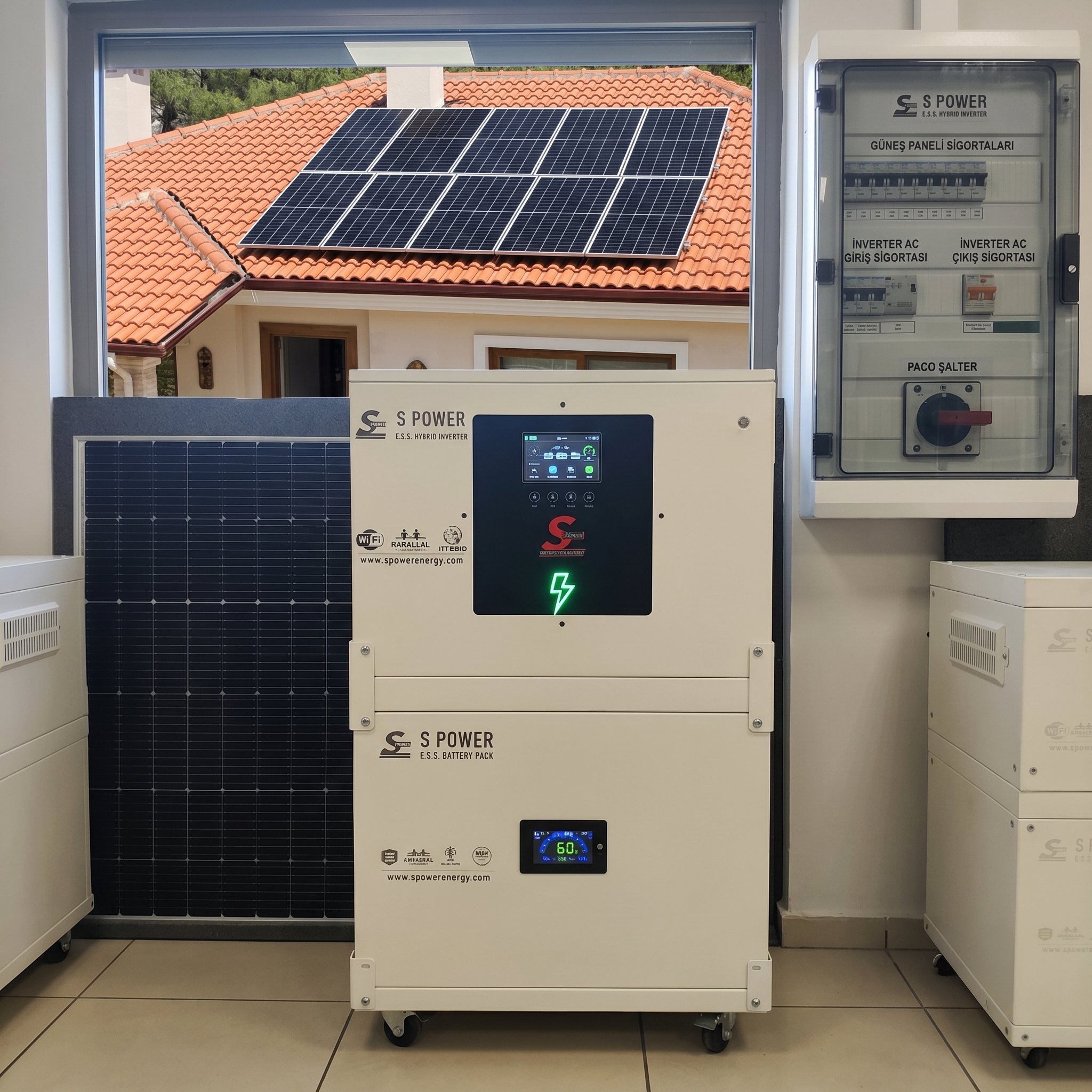 Spower ESS 11 Max  Güneş Enerji Depolama Seti