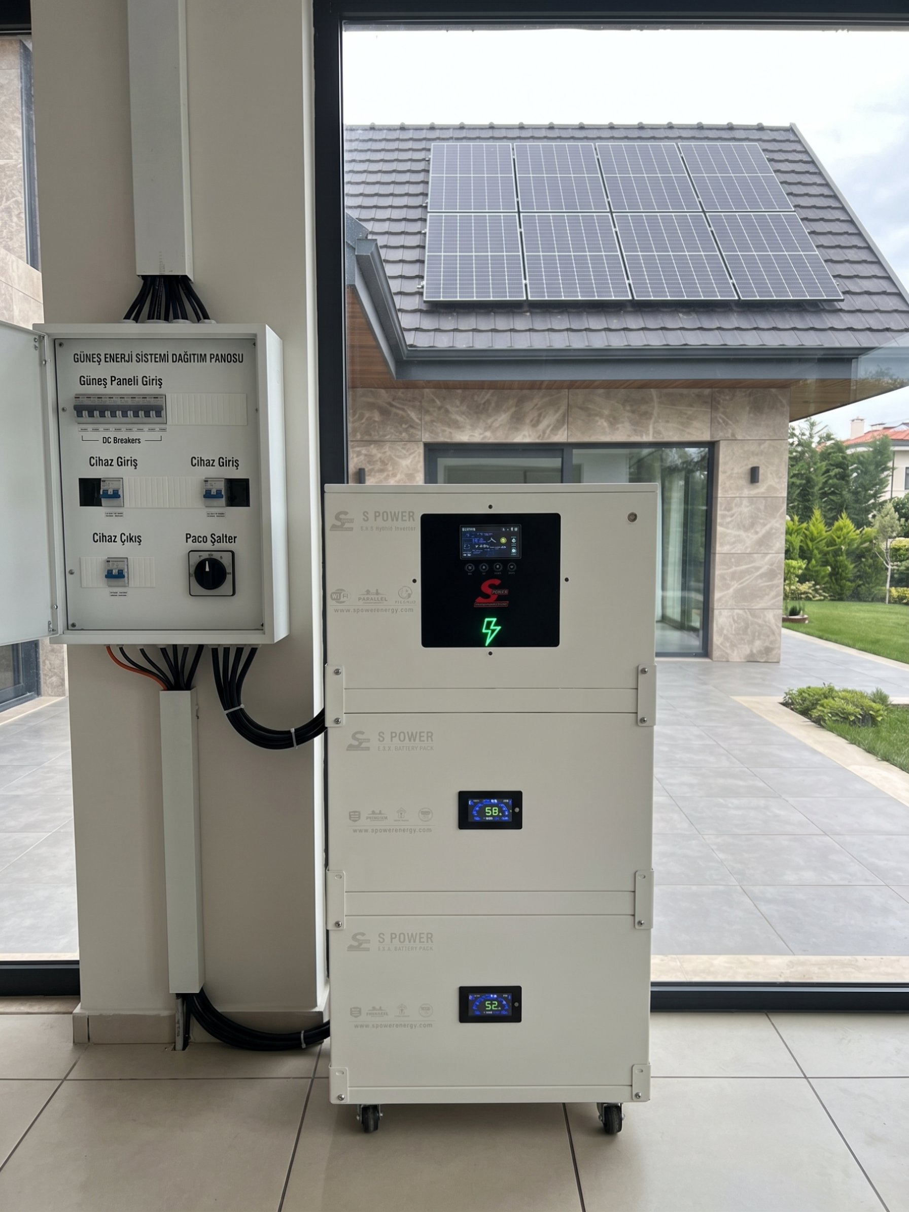 Spower ESS 11 Max Plus Güneş Enerji Depolama Seti