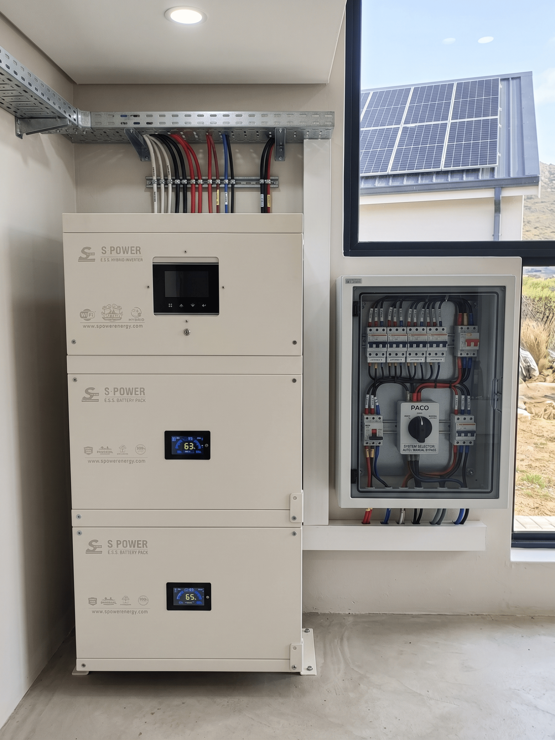 Spower ESS 5.6 Max Plus Güneş Enerji Depolama Seti