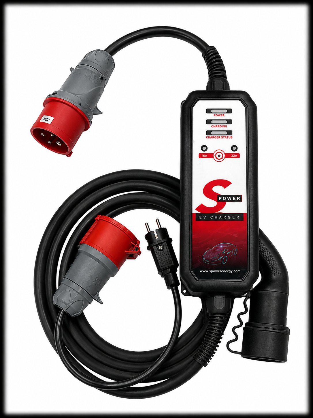 Spower EV Go 7 Taşınabilir Araç Şarj İstasyonu