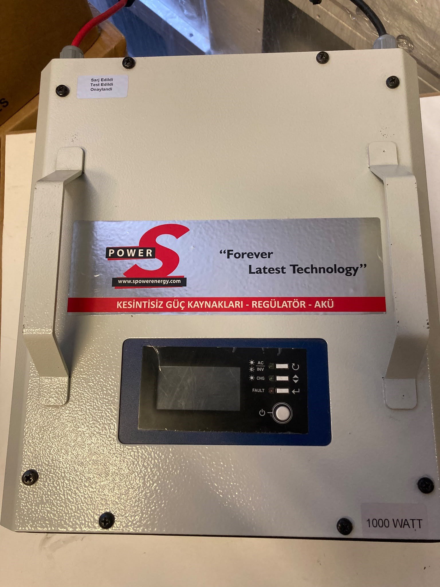 Spower SG-1 Solar Hibrit Jeneratör 72AH Akülü