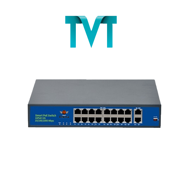 Tektra 16 Port + 2 Uplink Poe Switch TKS-1620GBL-A