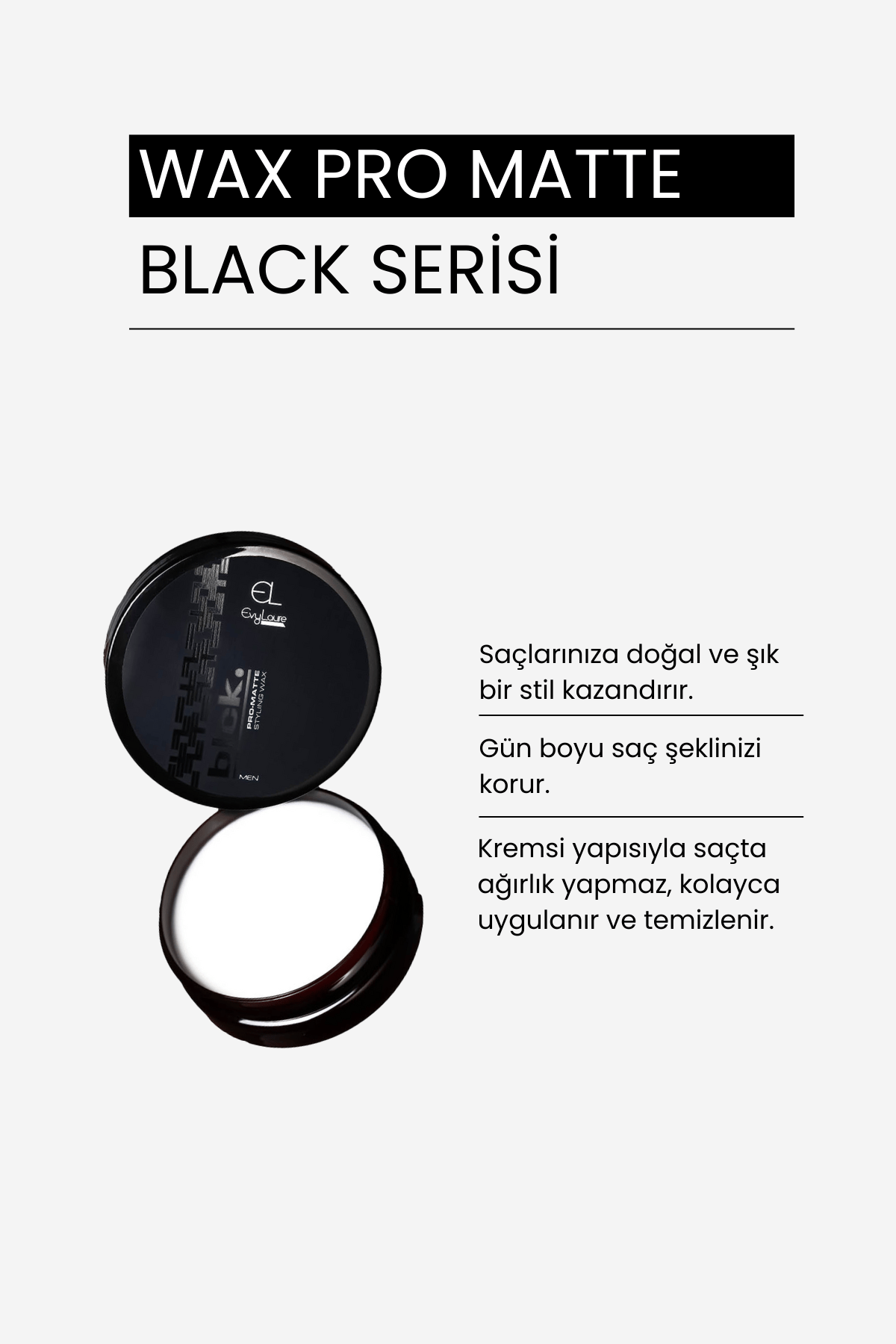 EvyLaure BLCK. Erkek Koleksiyonu | Erkekler İçin Özel Bakım ve Parfüm Seti