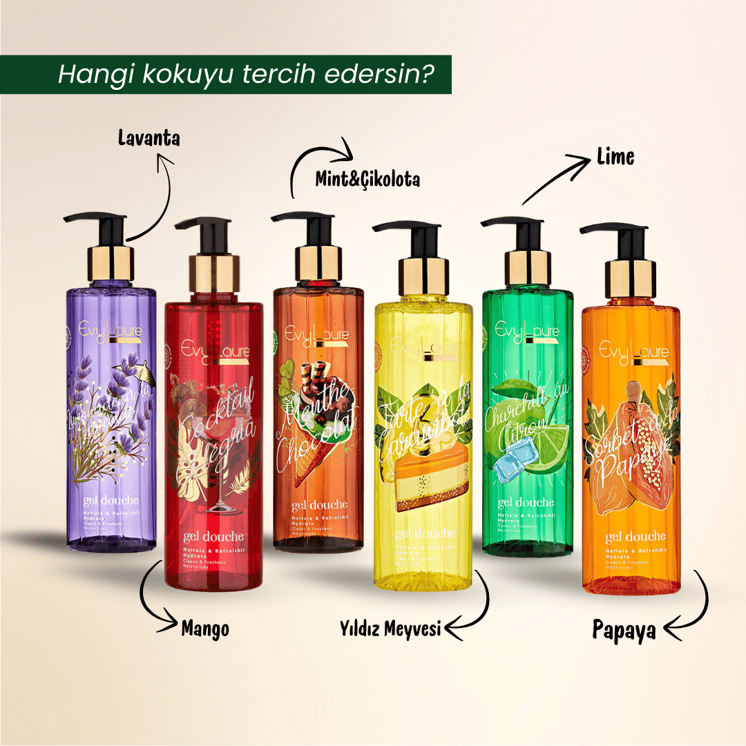 EvyLaure Limonade À La Lavande Duş Jeli | Yoğun Nemlendirici | Lavanta Ekstraktlı | Unisex | 300 ml