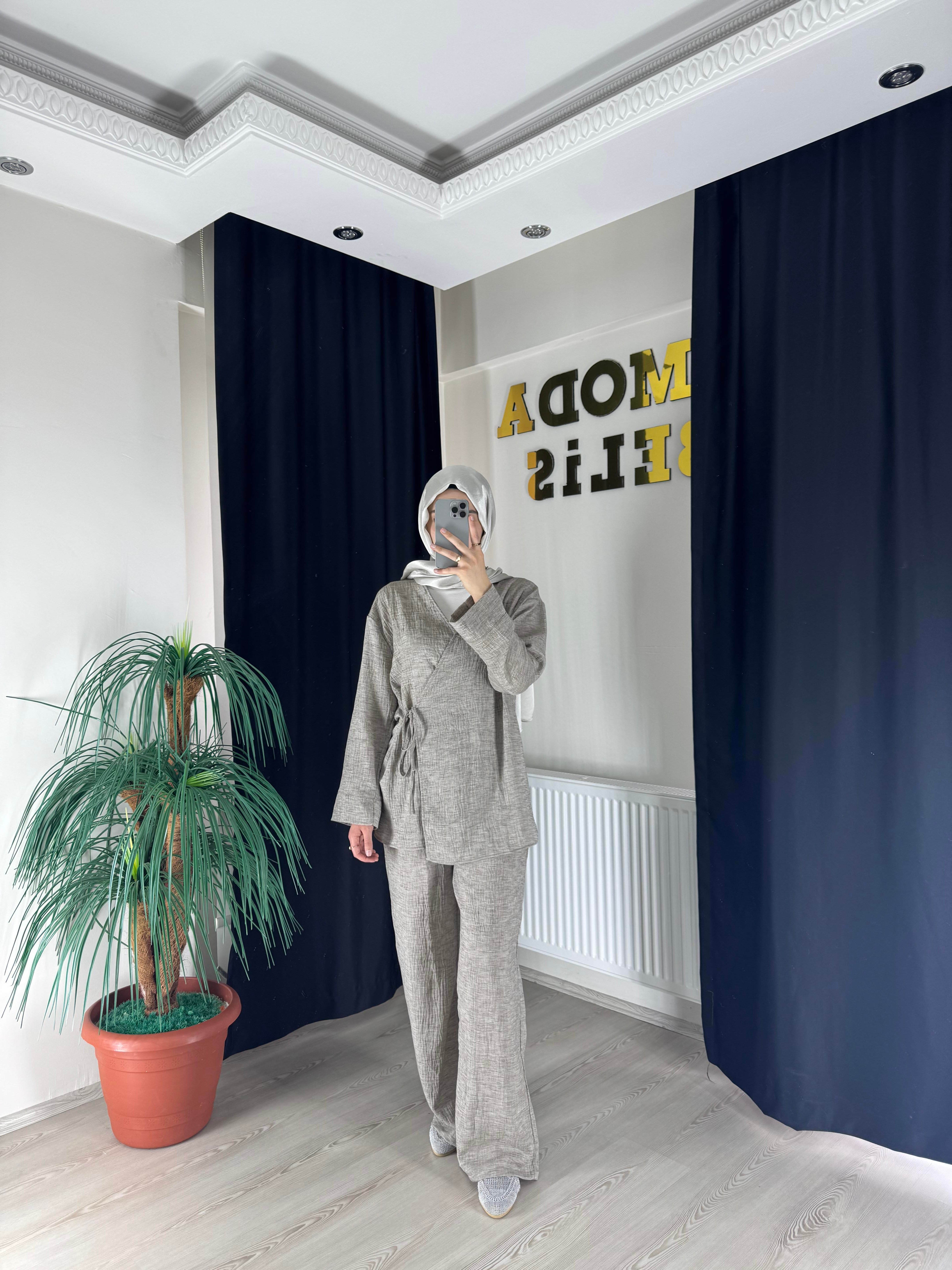 Derya Takım - kahverengi