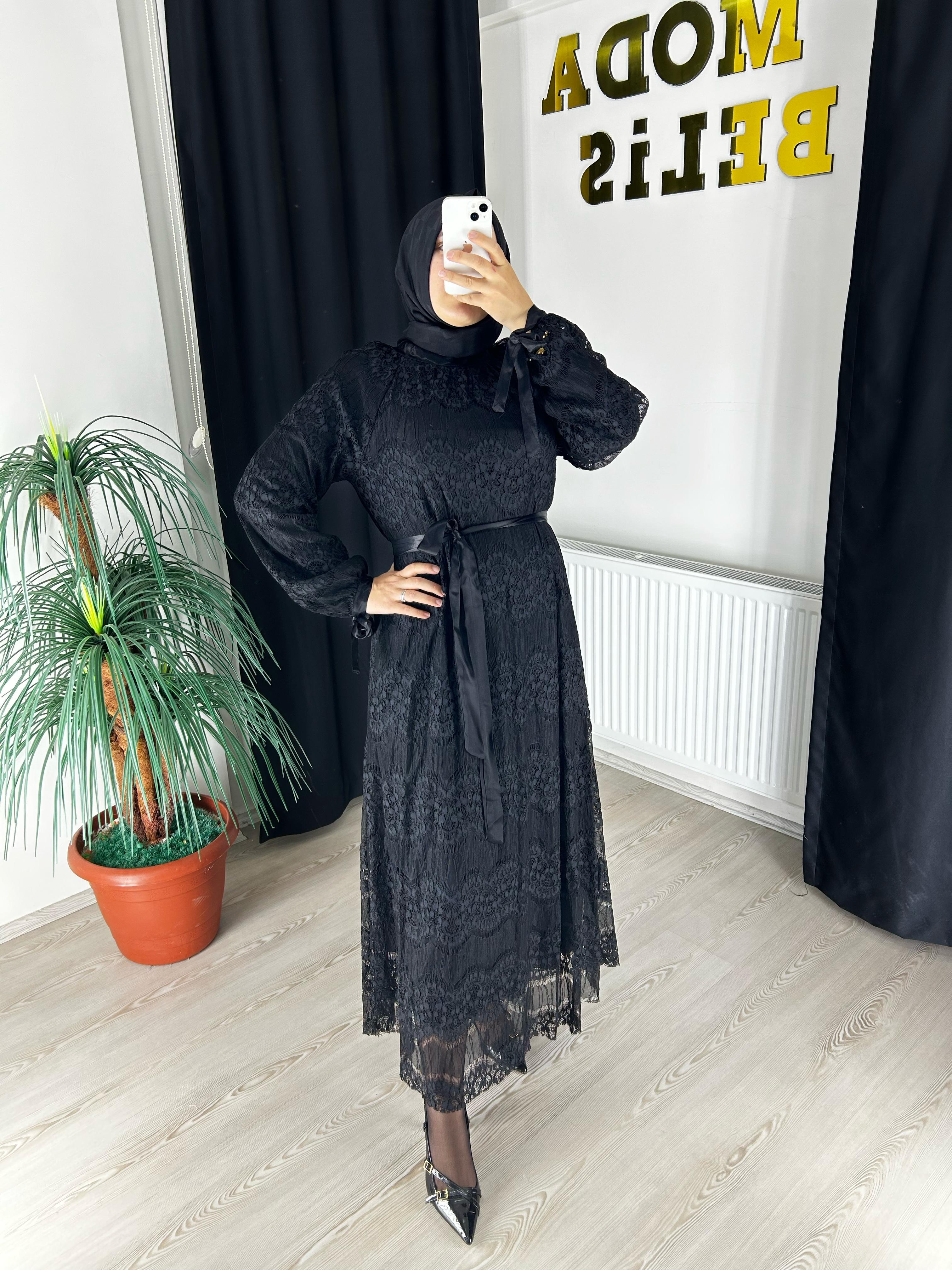 Peri Elbise - Siyah