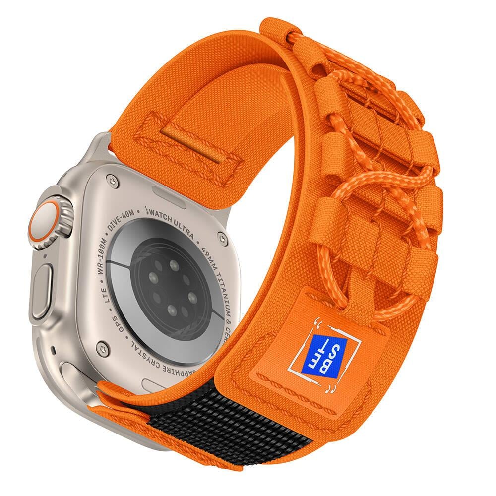 HASIR BEZ KORDONLARZOREHSR22Apple Watch 42mm / 44mm / 45mm / 46mm / 49mm Hasır Kordon - Turuncu