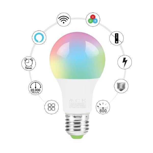 ACK AA14-60920 10W Wi-Fi RGB Led Ampul