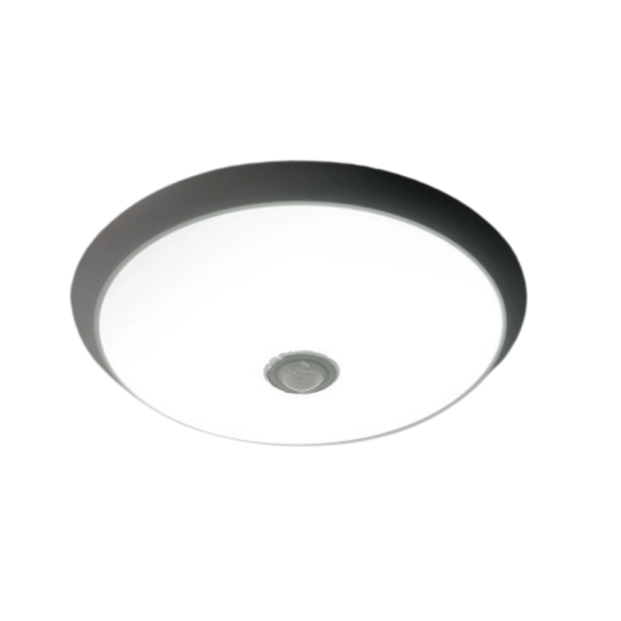 ACK AC17-00131 18W Sensörlü Led Tavan Armatürü Siyah Kasa 6500K Beyaz Işık