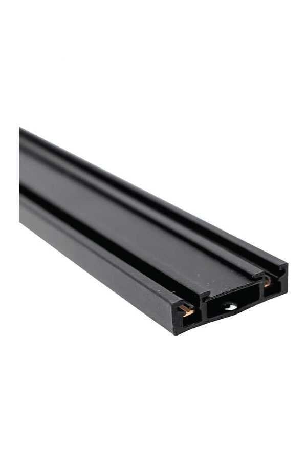 ACK AD45-91002 2 Metre Siyah Slim Magnet Ray Sıva Üstü