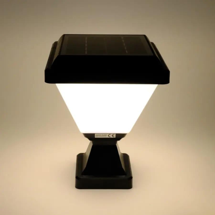 ACK AG60-06801 8W/h Solar Led Bahçe Armatürü Kare 3000K Günışığı