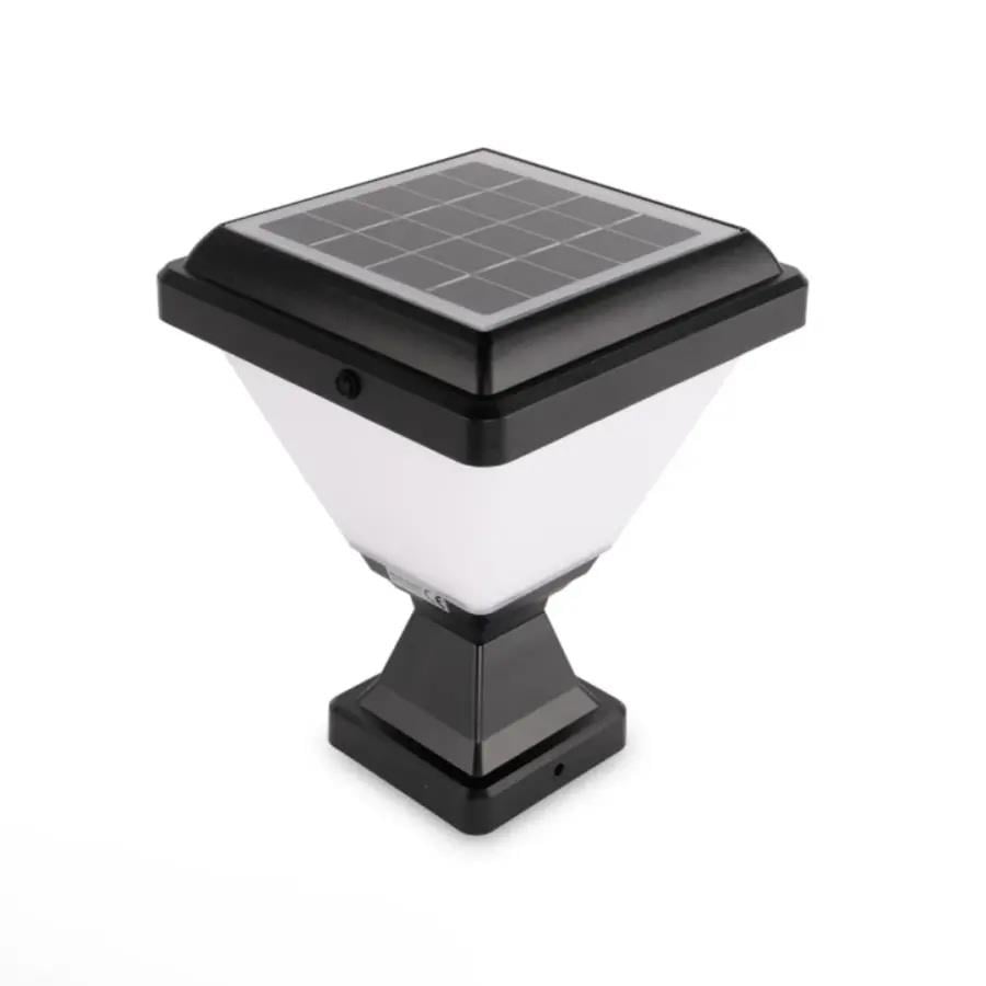 ACK AG60-06801 8W/h Solar Led Bahçe Armatürü Kare 3000K Günışığı