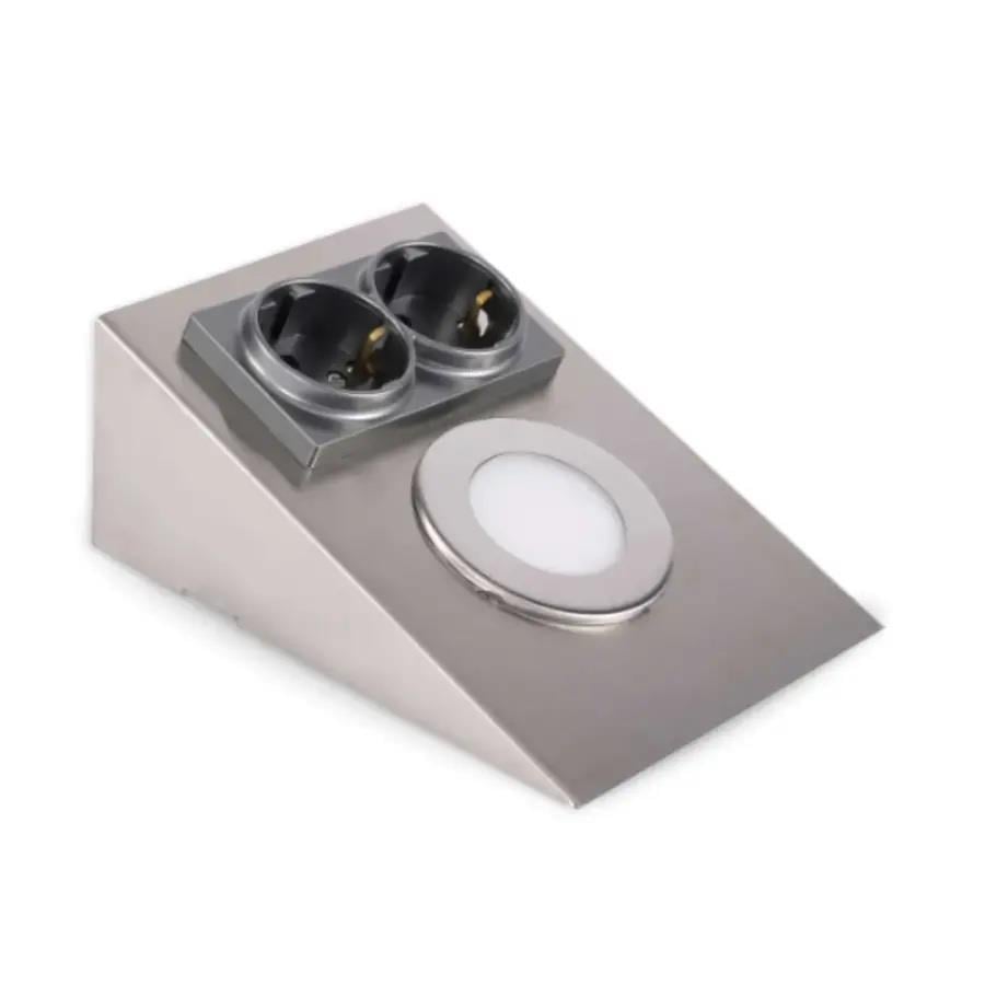 ACK AH11-00234 2,5W Ledli Prizli Tezgah Altı Armatür 6500K Beyaz Işık