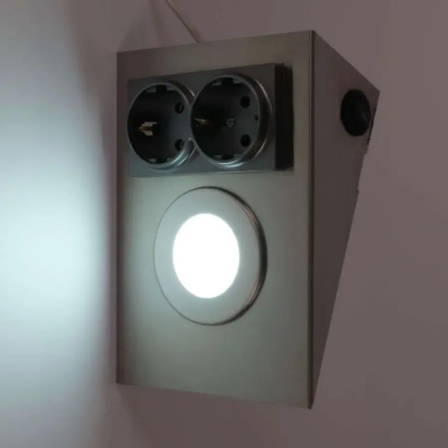 ACK AH11-00234 2,5W Ledli Prizli Tezgah Altı Armatür 6500K Beyaz Işık