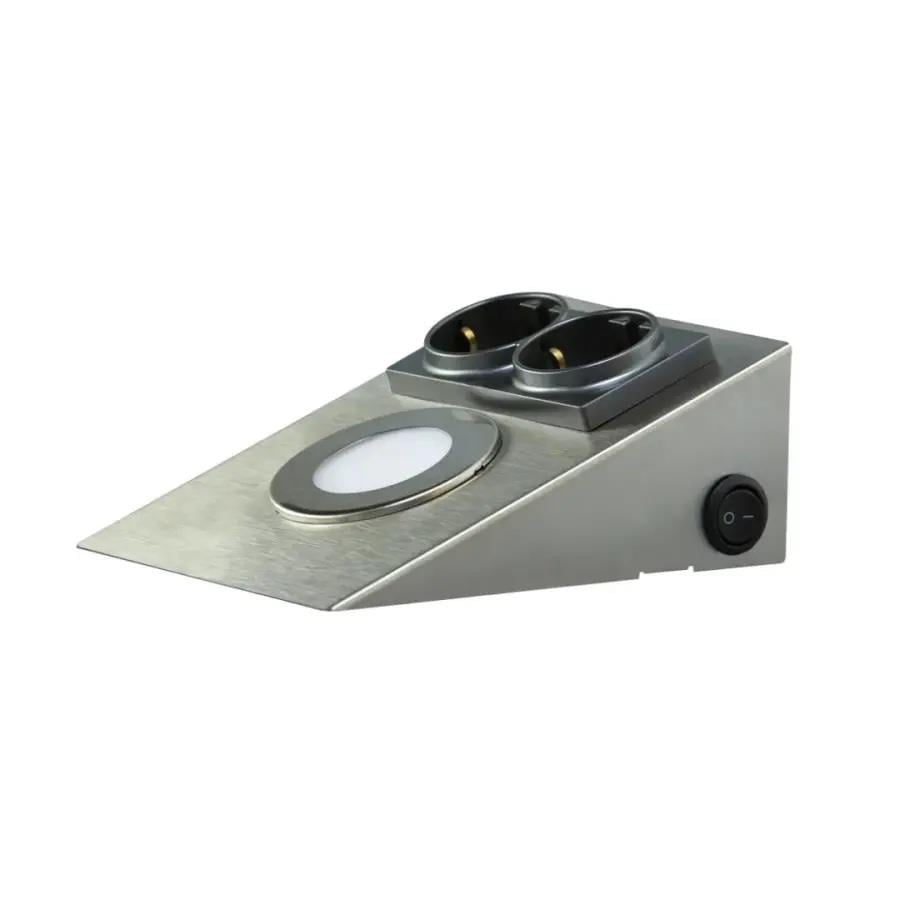 ACK AH11-00234 2,5W Ledli Prizli Tezgah Altı Armatür 6500K Beyaz Işık