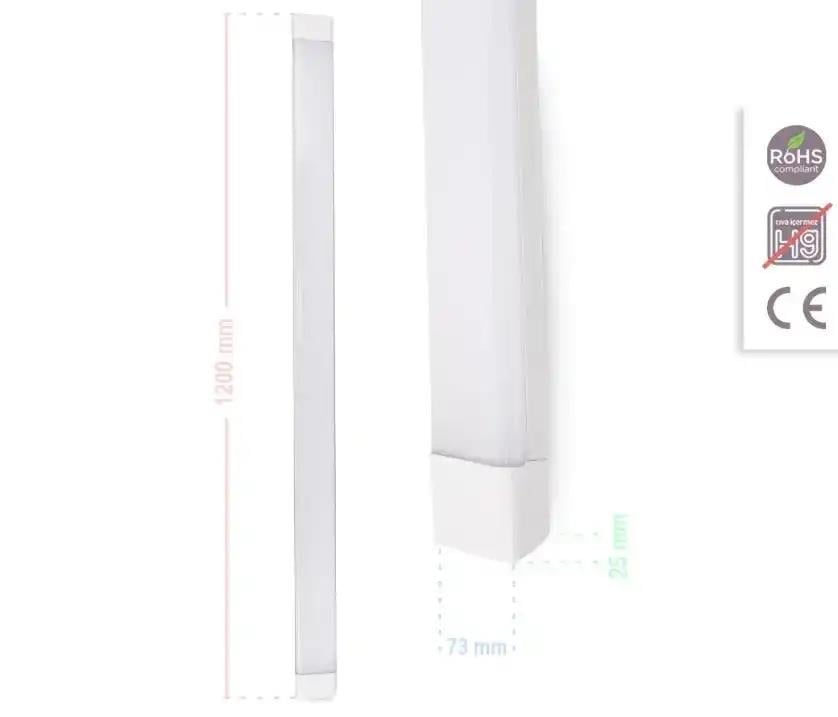 ACK AN30-01233 80W 120cm Titan Led Bant Armatür 6500K Beyaz Işık