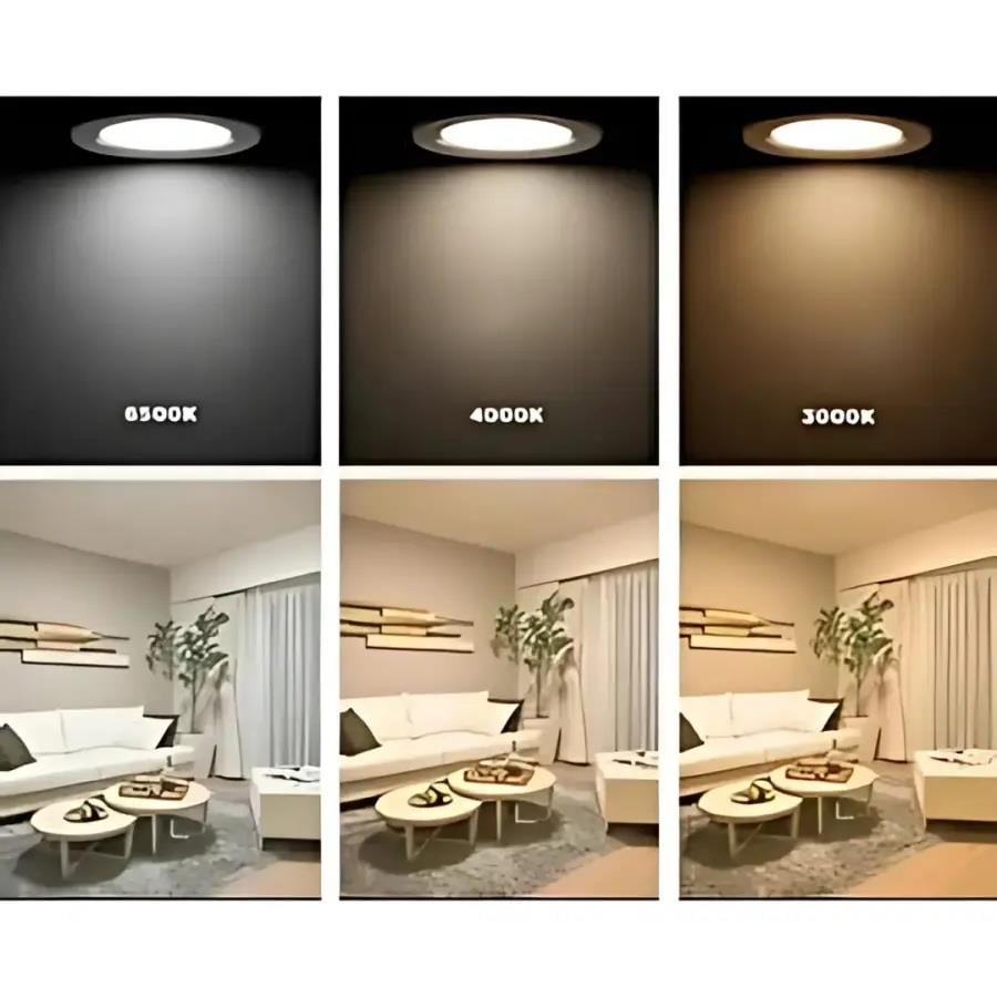 ACK AP01-00330 3W Yuvarlak Led Spot Panel Armatür 6500K Beyaz Işık Sıva Altı