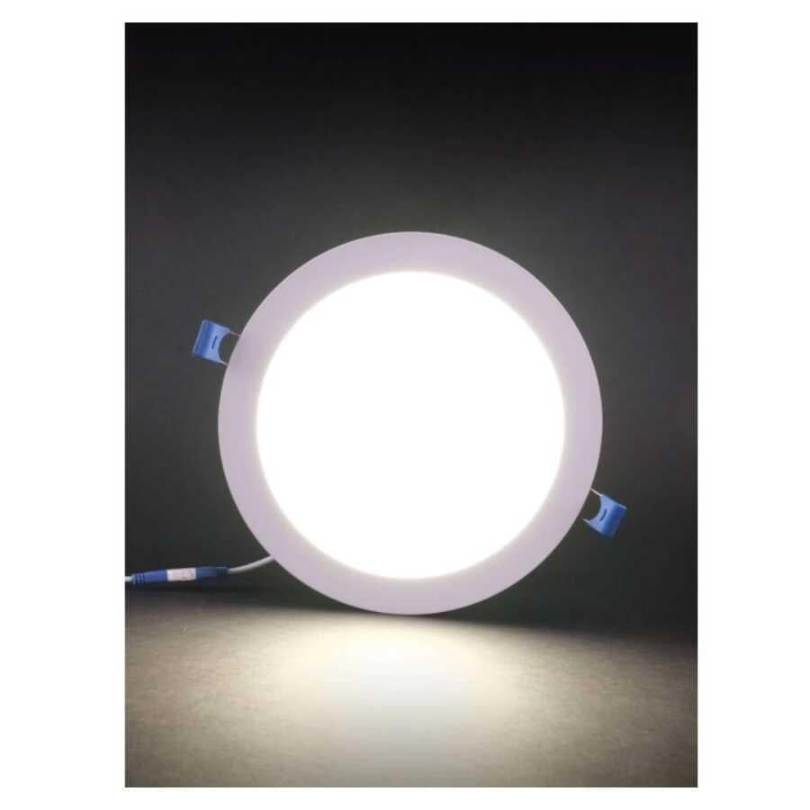 ACK AP01-01810 18W Yuvarlak Led Spot Panel Sıva Altı Armatür 4000K Sıcak Beyaz