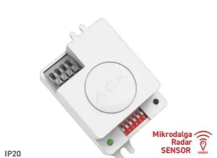 ACK AY31-02020 360 Derece Mikrodalga Radar Sensör