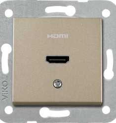 Artline Novella/Trenda Bronz Hdmi Konnektör Kapak (Mekanizma Hariç)