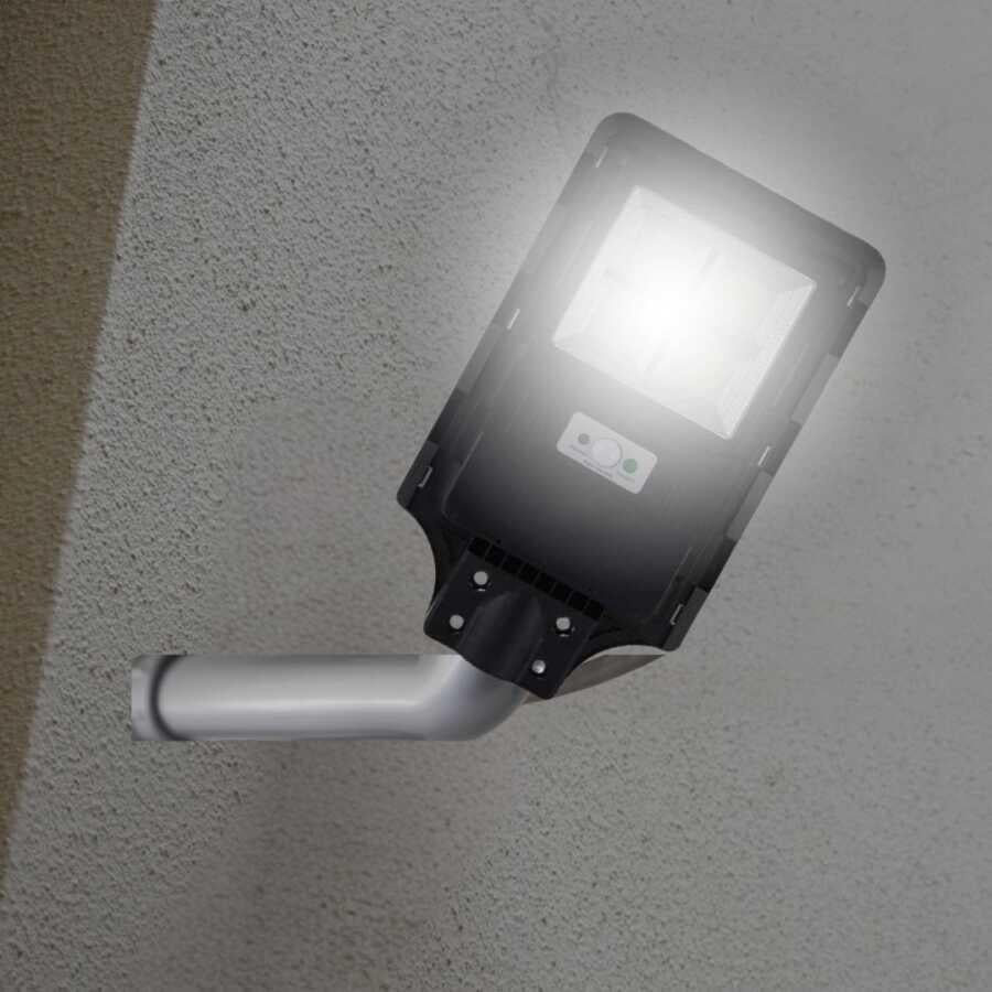 Cata CT-4640 200w Solar Güneş Enerjili Sokak Armatürü 6400K Beyaz Işık Sensörlü (Kumandalı)