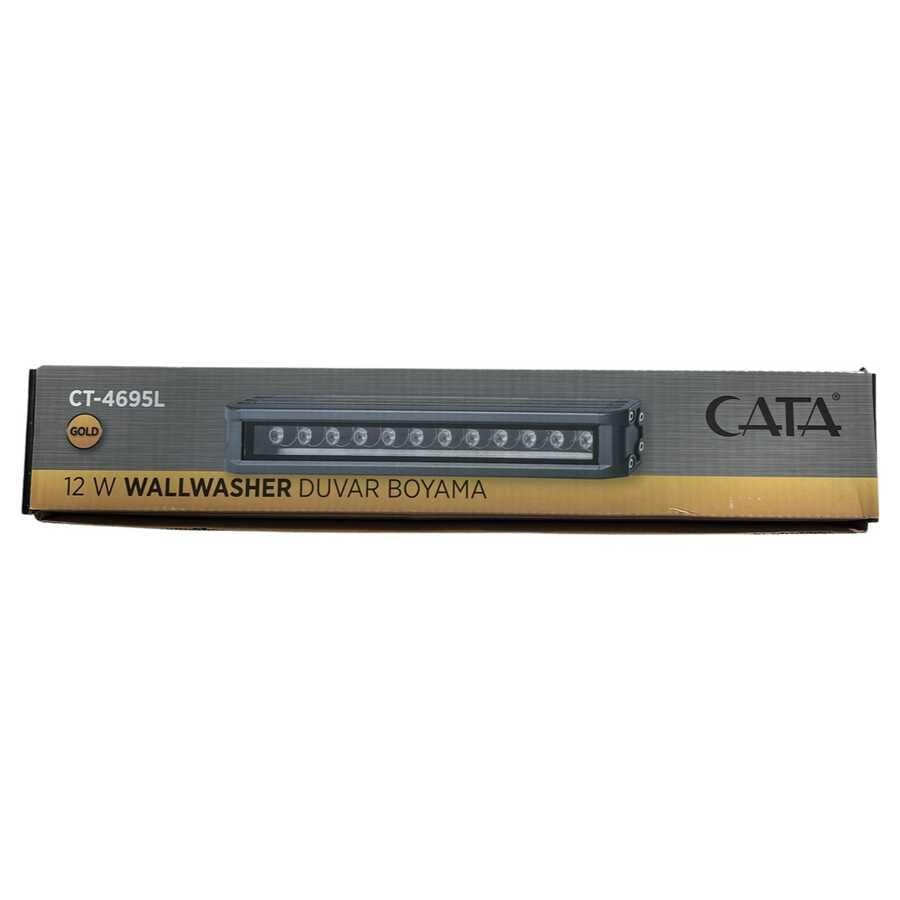 Cata CT-4695 12W Gold Wallwasher 30cm Beyaz