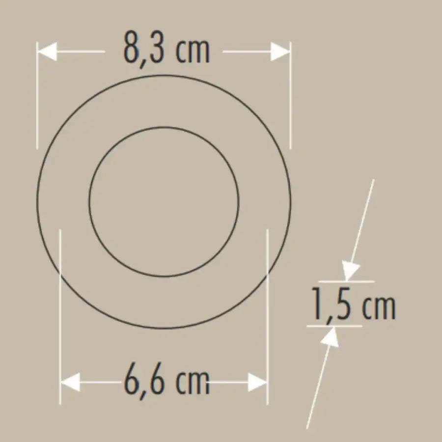 Cata CT-5144 3W Slim Panel Spot Armatür Beyaz Işık