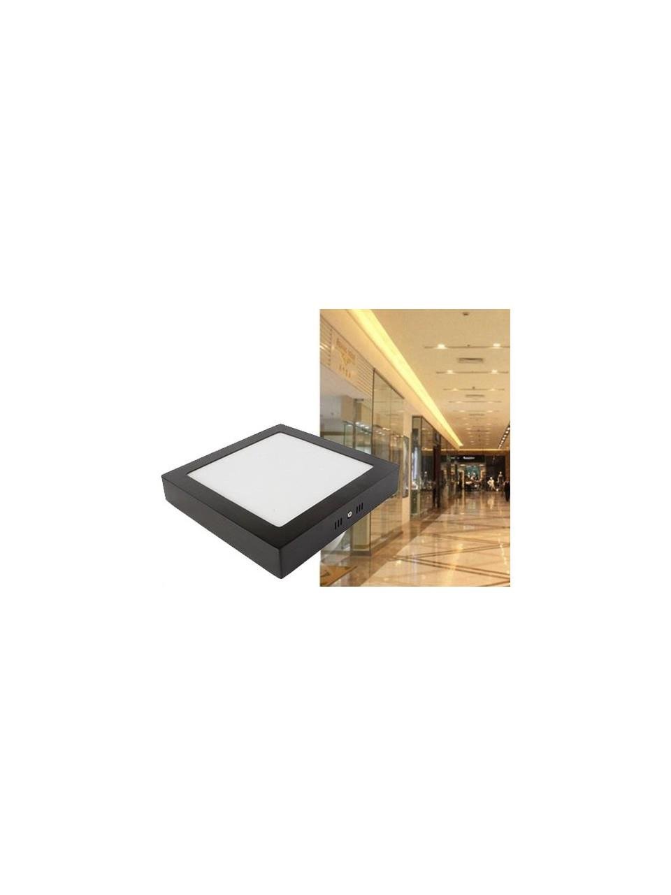 Cata CT-5236 18W Sıva Üstü Led Armatür Siyah Kasa Gün Işığı