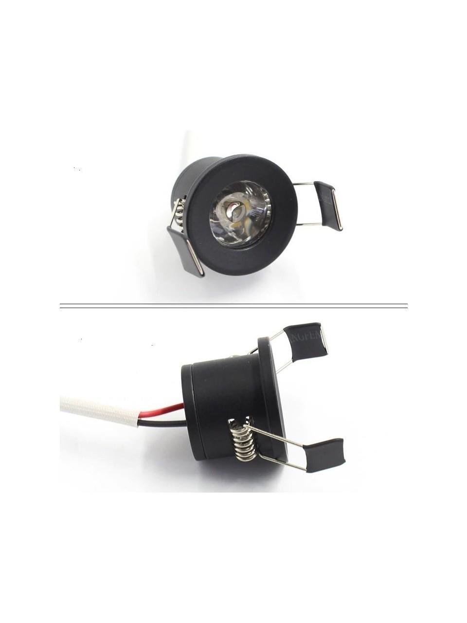 Cata CT-5270 1,5W Ledli Yıldız Spot Power Ledli Siyah Kasa Beyaz