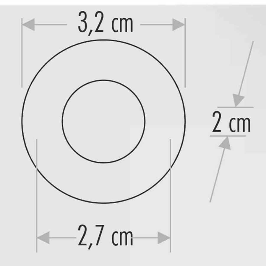 Cata CT-5270 1,5W Power Ledli Yıldız Spot Satin Kasa Günışığı