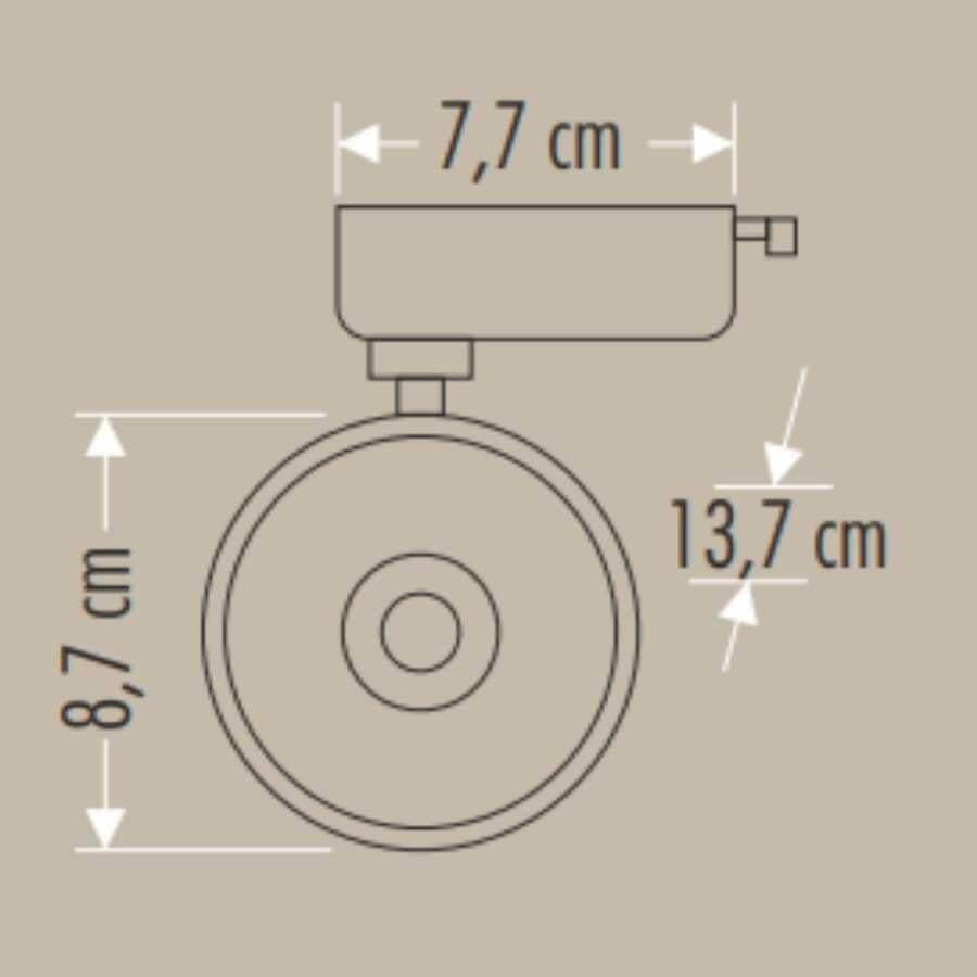Cata CT-5315 33W Venüs Led Ray Spot Armatür 6000K Beyaz Işık
