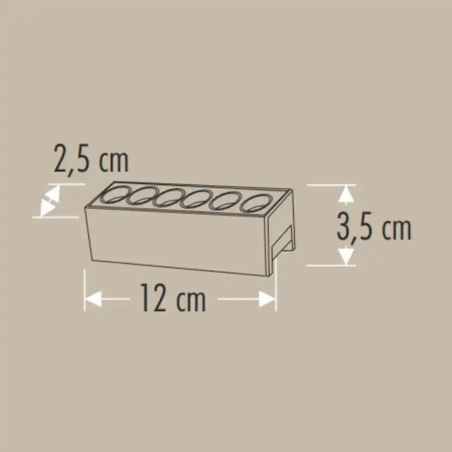 Cata CT-5820 12W Cortez Magnetic Spot Siyah Günışığı