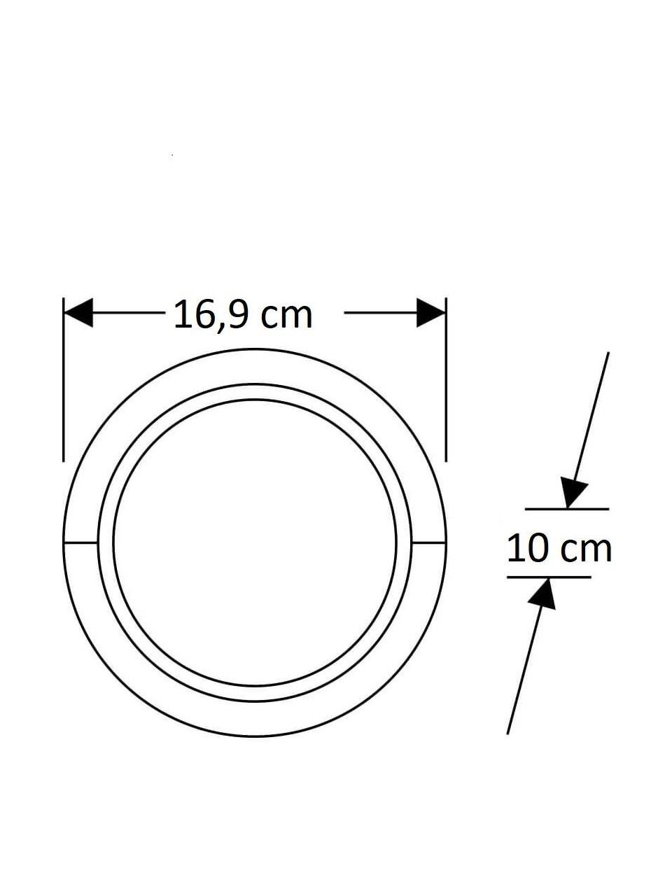 Cata CT-7073 15W Sıva Üstü Led Aplik Armatür Günışığı