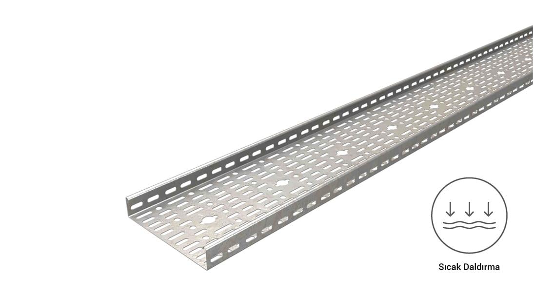 Eae 40 Cty 200 - Sıcak Daldırma Kablo Kanalı (200X40X1mm) 