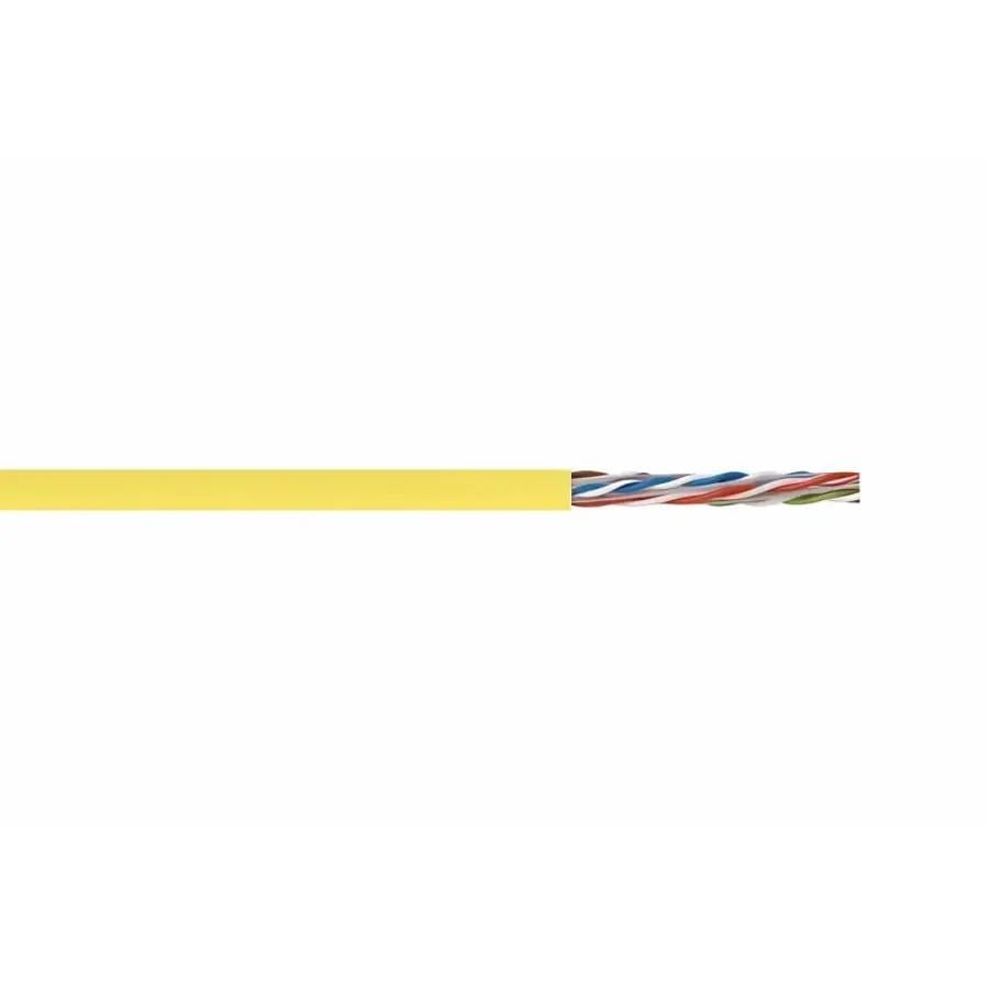Hcs 4x2x23# U/Utp Cat6 Ls0h Sarı 500mt. Makara