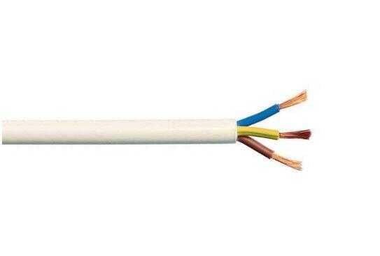Hes 3x1,5 mm² TTR Kablo Beyaz H05VV-F