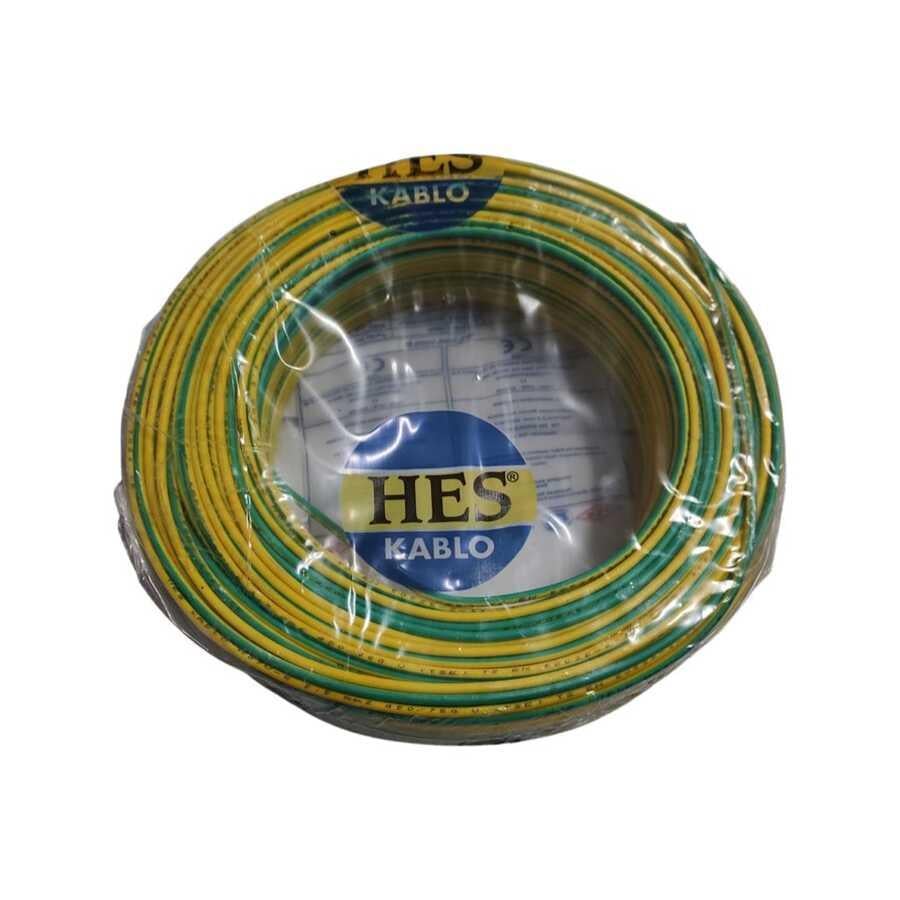 Hes Nyaf Kablo 2,5 mm² Sarıyeşil ( H07v-K )