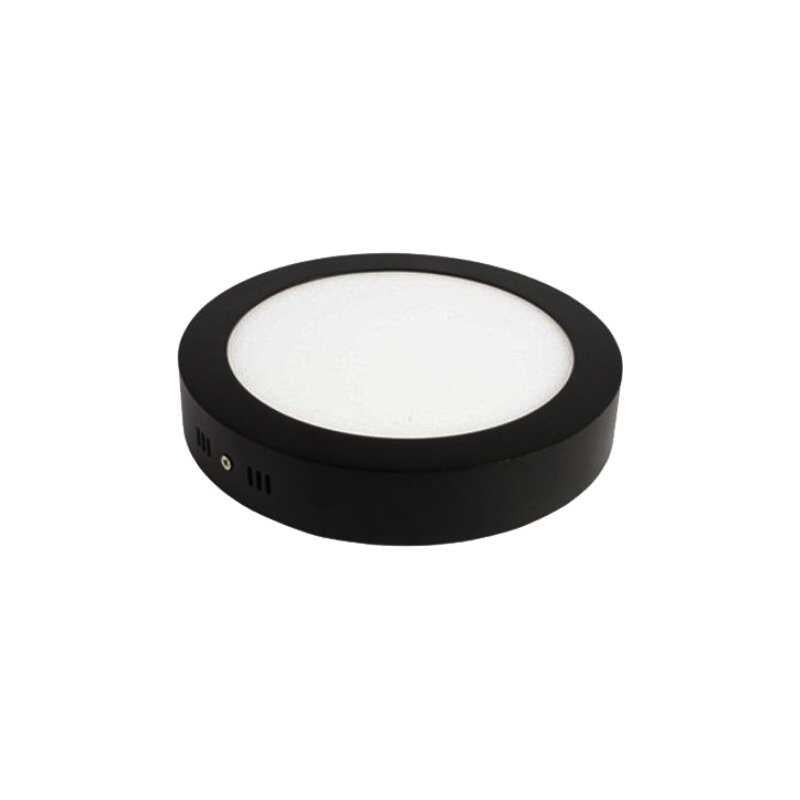 Jupiter LC484 24W Led Yuvarlak Tavan Armatür Siyah Kasa