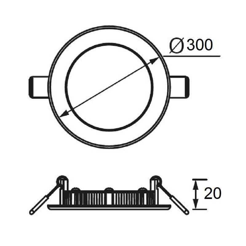 Jupiter LD468 S 24W Led Panel Günışığı 3000k