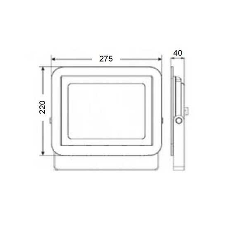 Jupiter LP-100 100W Led Projektör Beyaz Işık